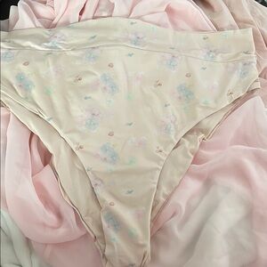 Djerf Avenue Pastel Floral Bikini Bottom